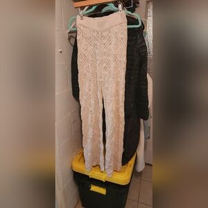 Free People Beach Crochet Pants